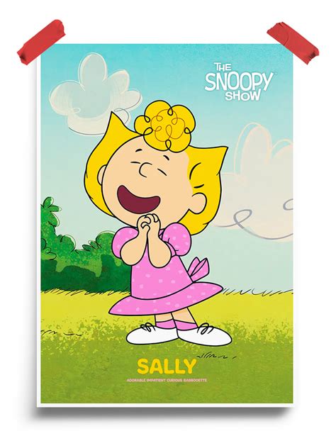 Buy Sally Snoopy Show Peanuts Poster @ $24.62