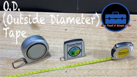 Od Outside Diameter Tape Youtube