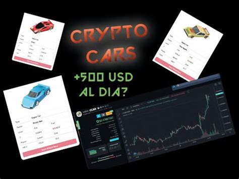 Crypto Cars El Mejor Nft Del Momento Youtube