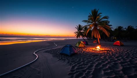 beach camping spots  beach camping  top campgrounds