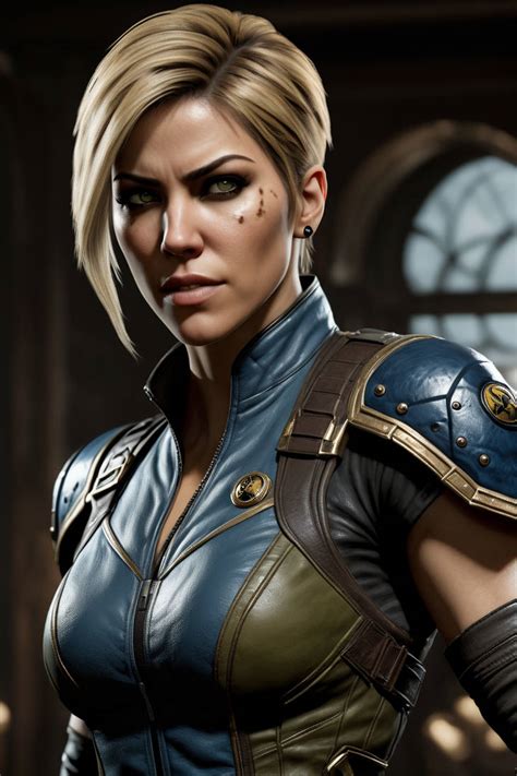 Cassie Cage Mortal Kombat By Kaleidia On Deviantart