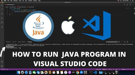 How To Run Java In Visual Studio Code On Mac Os 2022 Youtube