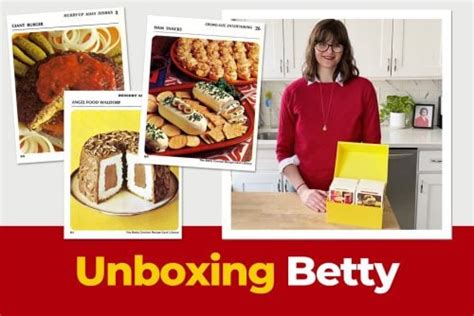 Unboxing Betty Takes You On A Fun Retro Cooking Adventure With 1970s Betty Crocker Recipes