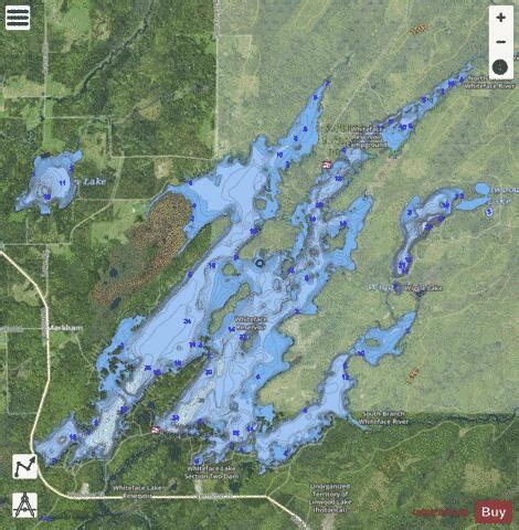 Whiteface Reservoir Fishing Map Nautical Charts App