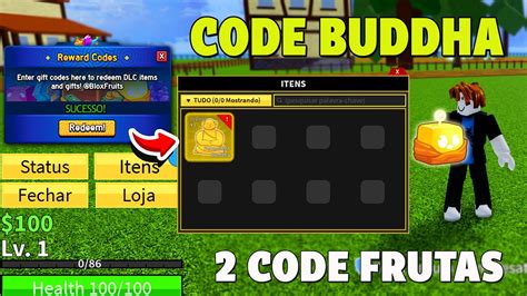 Novo CÓdigo Buddha 2 Novos CÓdigos De Frutas No Blox Fruits Blox