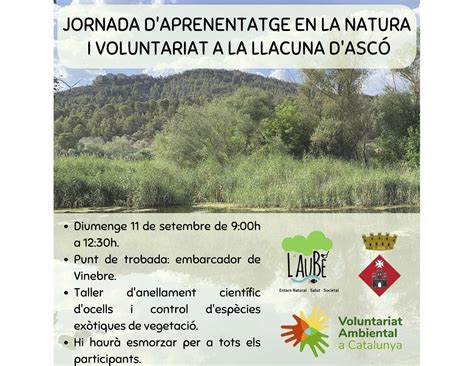 L Aube Us Ofereix Un Taller Sobre Aprenentatge En La Natura I