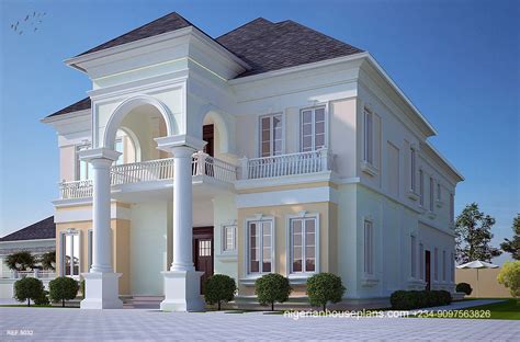 Bedroom Duplex Ref Nigerian House Plans