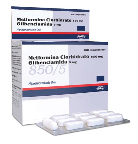 Metformina Glibenclamida Tabletas Off