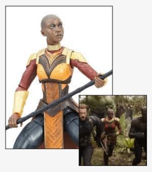 Okoye Black Panther Female Warriors Transparent PNG 480x600 Free