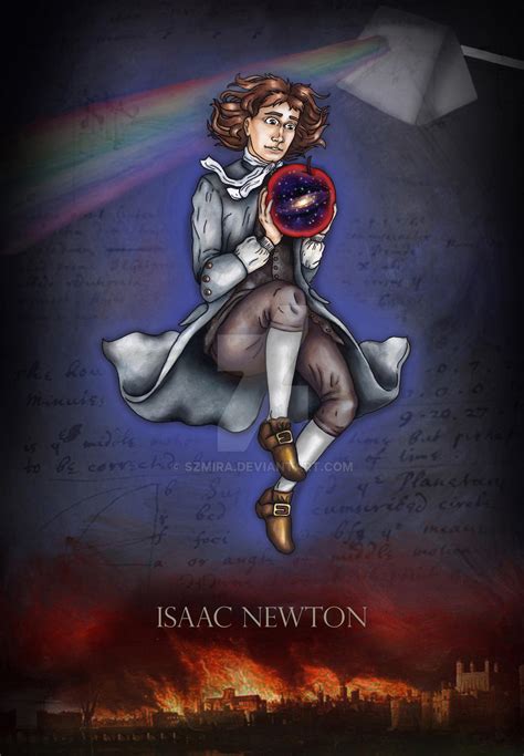 Isaac Newton poster by Szmira on DeviantArt