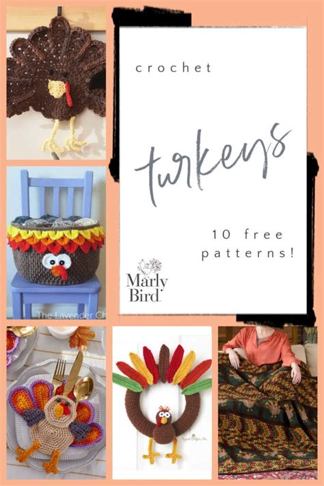 10 FREE Turkey Crochet Patterns For Thanksgiving And Fall Celebrations