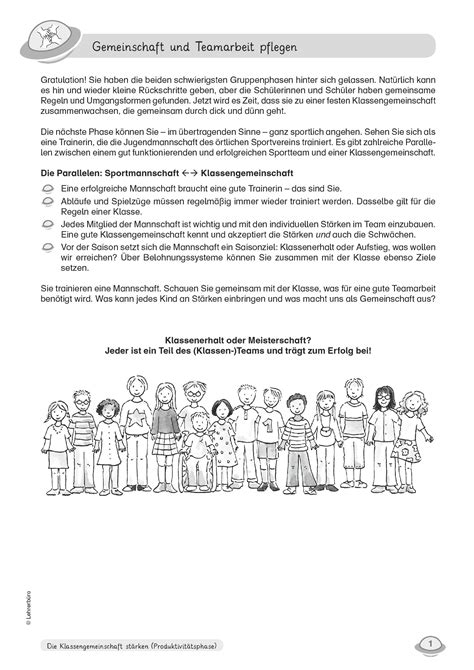 Grundschule Unterrichtsmaterial Sozialkompetenz Und Klassenklima