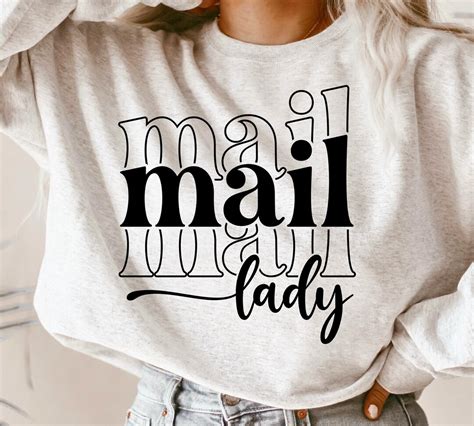 Mail Lady Svg Postal Worker Svg Mail Carrier Svg Postal Worker Shirt