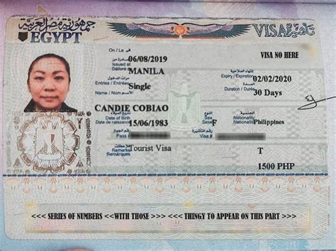 Apply Egyptian Tourist Visa In The Philippines 2022 Wanderlass