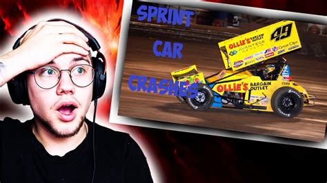 Finnish Guy Reacts To Crazy Sprint Car Crashes Youtube