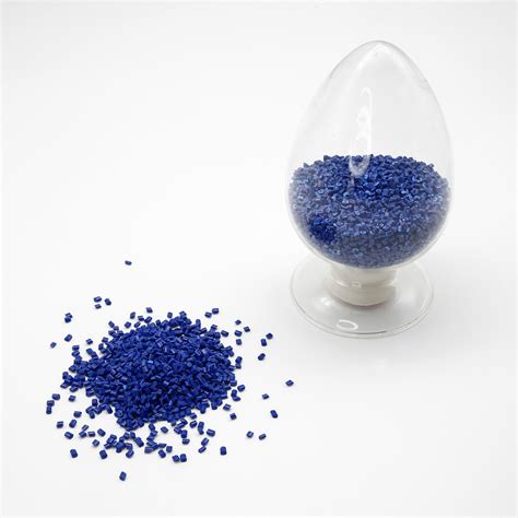 Plastic Granule ABS LDPE HDPE GPPS PP EVA Blue Uviofast Masterbatch