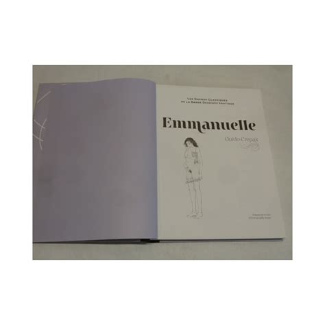 Emmanuelle Les Grands Classique De La Bande Dessin E Rotique