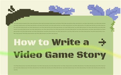 How To Write A Video Game Story And Save It As PDF