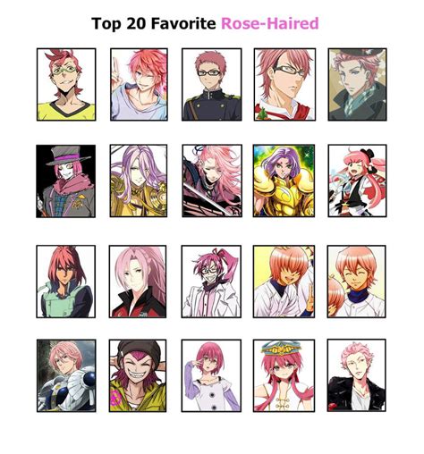 My Top 20 Favorite Rose Haired By 666dei666 On Deviantart