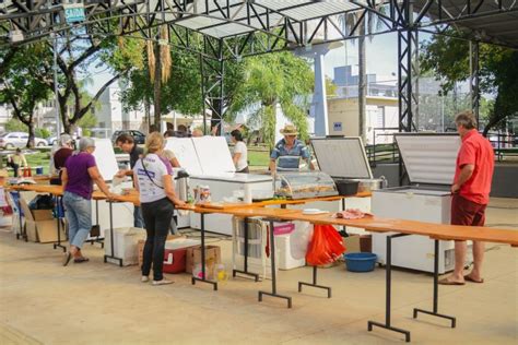 Feira Do Peixe Movimenta A Pra A De Porto Xavier Not Cias Portal