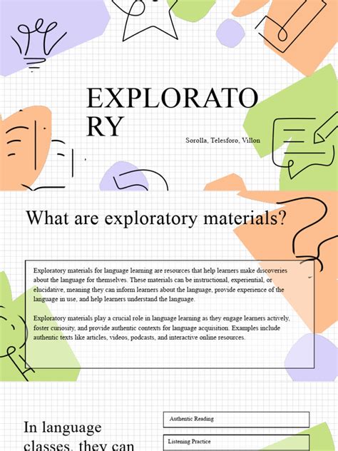 Exploratory | Download Free PDF | Learning | Language Acquisition