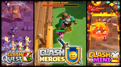 Supercell Anuncia Nuevos Juegos Increibles Clash Mini Quest Y