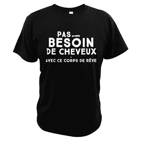 T Shirt Beauf T Shirt Pas Besoin De Cheveux Avec Ce Corps De Rêve