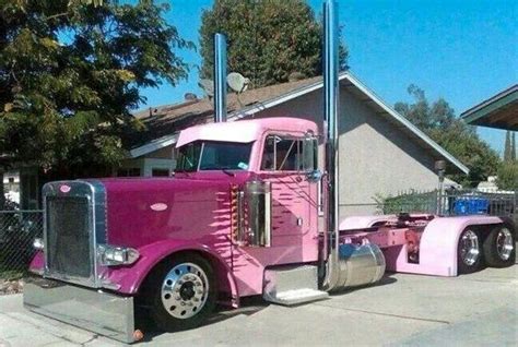 Pink Peterbilt