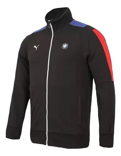 Chamarra Puma Casual Bmw W Motorsport T7 Negro Envío Gratis