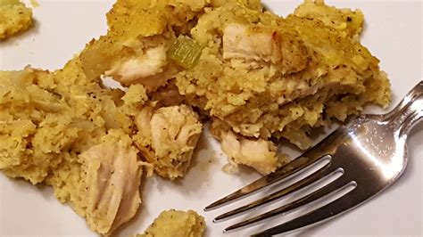 Chicken And Dressing Casserole Julias Simply Southern