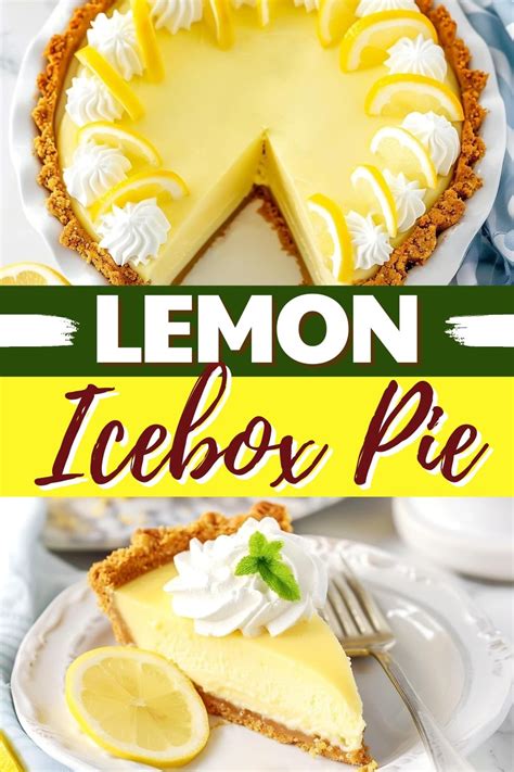 Old Fashioned No Bake Lemon Icebox Pie