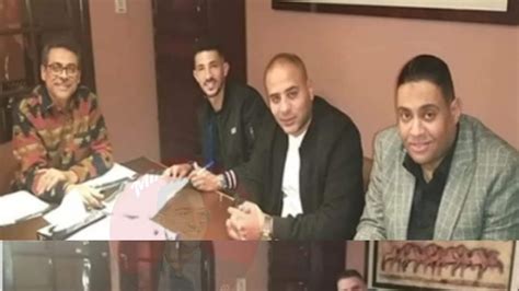 أول صورة من تجديد عقد أحمد فتوح مع الزمالك