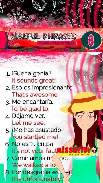 Miss Heidy English On Instagram Frases En InglÉs 8 Lets Learn Some 𝘂𝘀𝗲 Spanish Words For