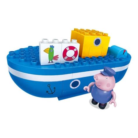 Peppa Pig Grandpa Pig's Boat With Figure | Toy Game Shop