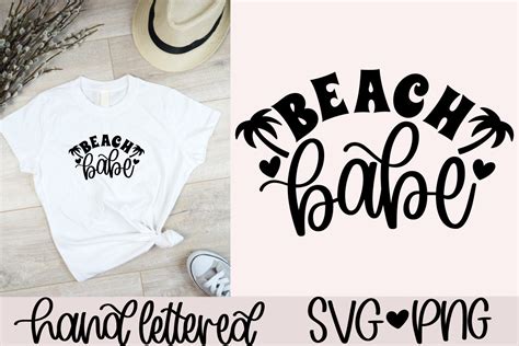 Beach Babe SVG Graphic By AnitaAlyiaLettering Creative Fabrica