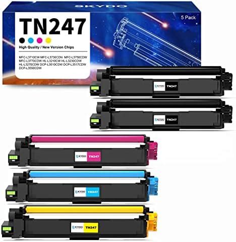 Skydo TN247 Toner Cartridge TN 243CMYK Toner Value Pack Compatible For