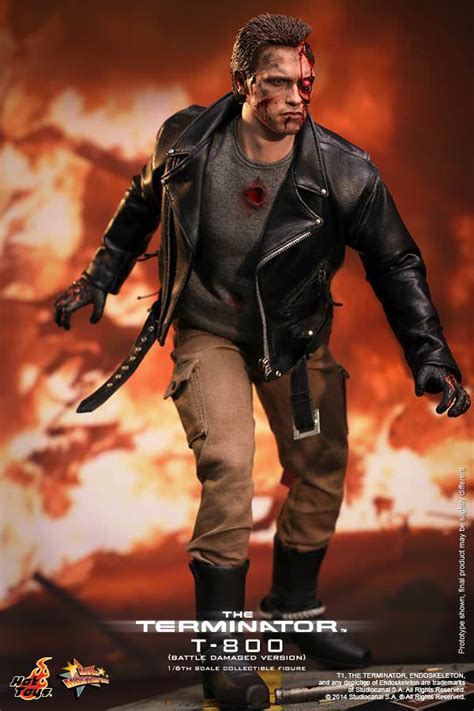 Hot Toys MMS The Terminator T Battle Damaged Version Hot