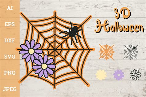 D Layered Halloween Graphic By Chorry Studio Creative Fabrica