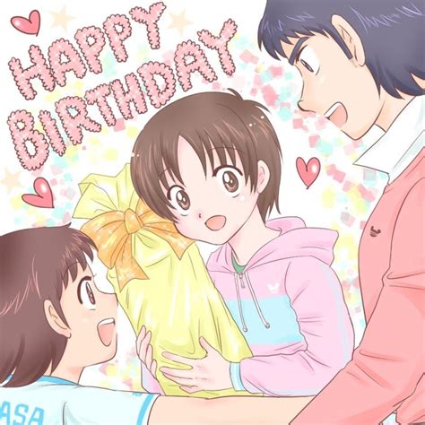 Fanart Captain Tsubasa Misaki Taro Happy Birthday In