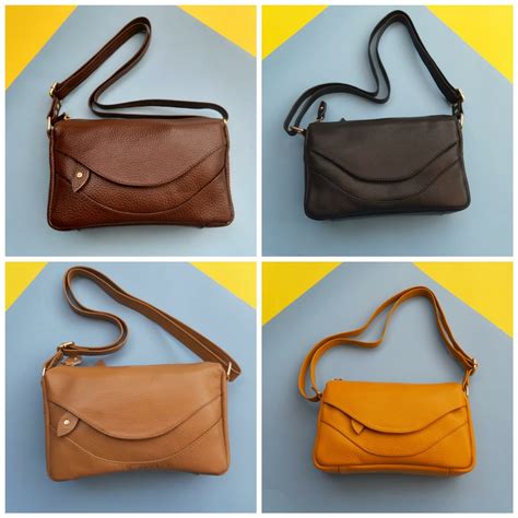 Jual Tas Wanita Kulit Sapi Asli Terbaru Model Selempang Size S Produk