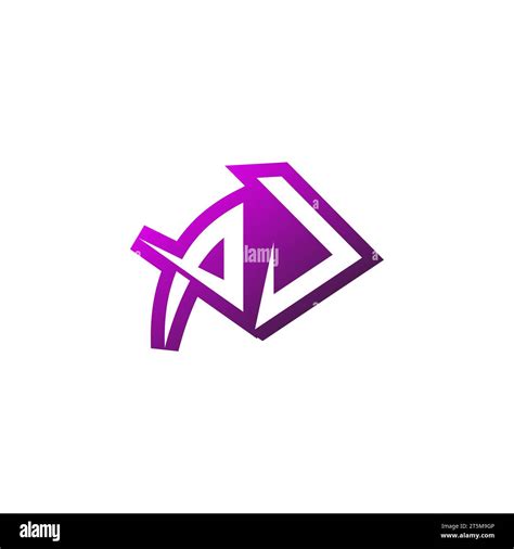 Aj Premium Emblem Logo Initial Esport And Gaming Design Concept Stock