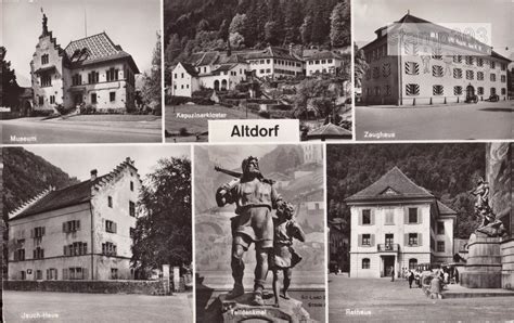 Ak Altdorf Mit Telldenkmal Und Rathaus Kaufen Auf Ricardo