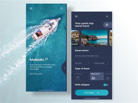 Yacht Club by DmSayapin on Dribbble