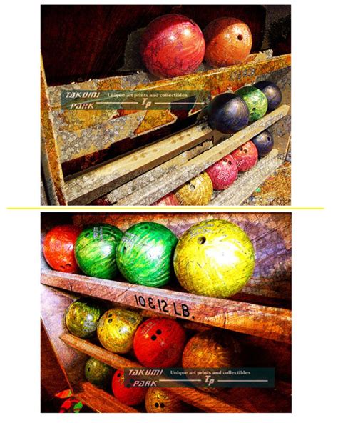 Bowling Wall Art Set, Large Prints or Small Prints, Sports Wall Art ...