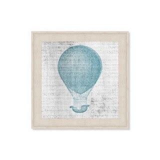 Oliver Gal Oliver By Oliver Gal Hot Air Balloon Blues Framed Art Bed Bath Beyond