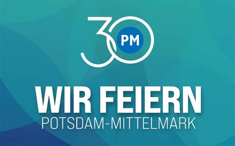 30 Jahre Potsdam Mittelmark Unser Landkreis Feiert Und Wir Sind Mit