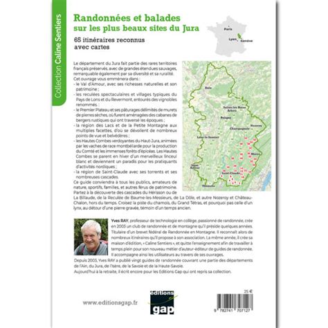 Randonn Es Et Balades Sur Les Plus Beaux Sites Du Jura Ditions Gap