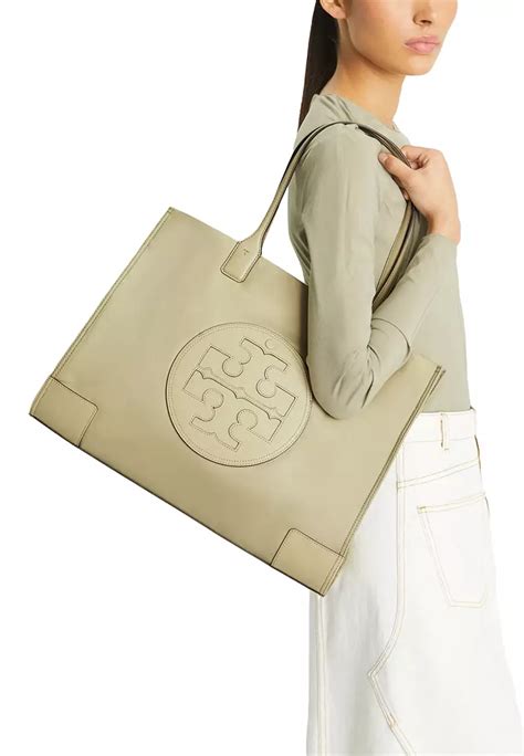 Buy Tory Burch TORY BURCH Ella Tote Bag Tory Olive Spring 87116 2024