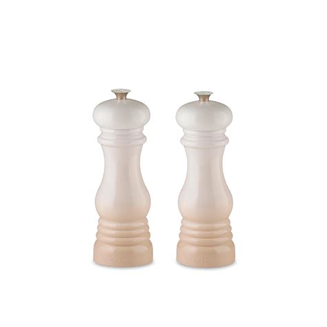 Le Creuset Set Mini Salt And Pepper Mill Meringue