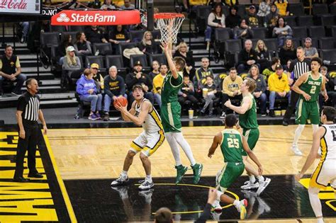 Photos Iowa Mens Basketball Vs Cal Poly The Gazette